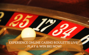 online casino roulette live